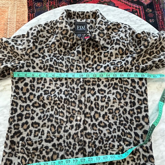 NWOT French Dressing Lightweight Leopard Print Jacket - Picture 15 of 16
